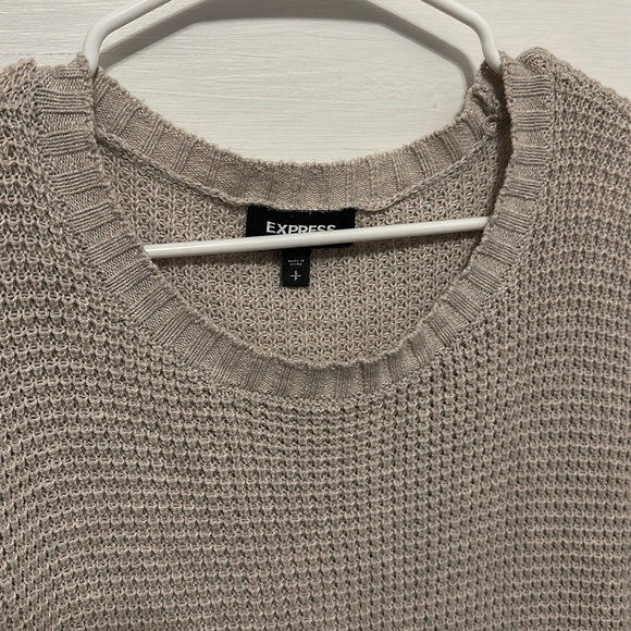 Express Waffle Knit Sweater - Picture 2 of 6